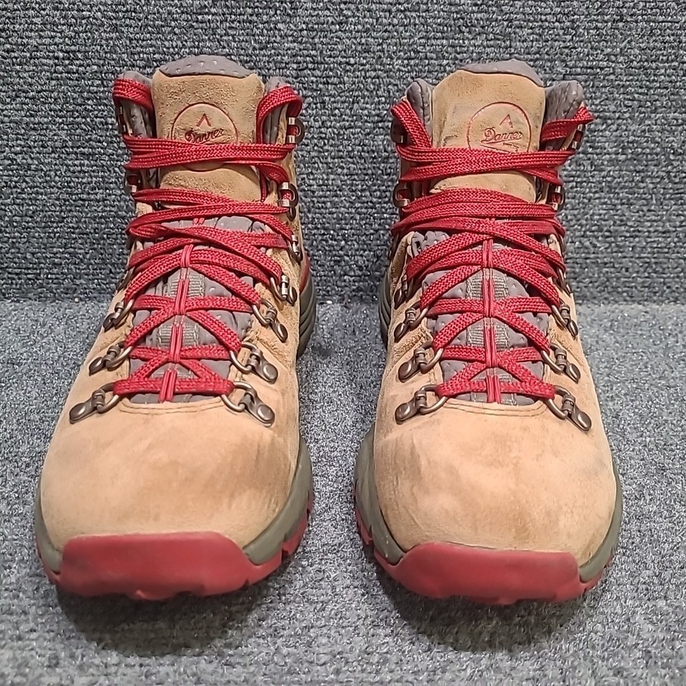 Danner Mountain 600 4.5" 62245 Hiking Boots Women 7.5 M Outdoor Vibram Brown/Red - Picture 3 of 13
